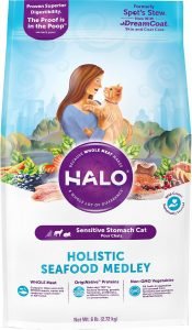 halo seafood medley dry cat food