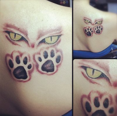 68 Unique And Cute Cat Tattoos That Will Make You Aww