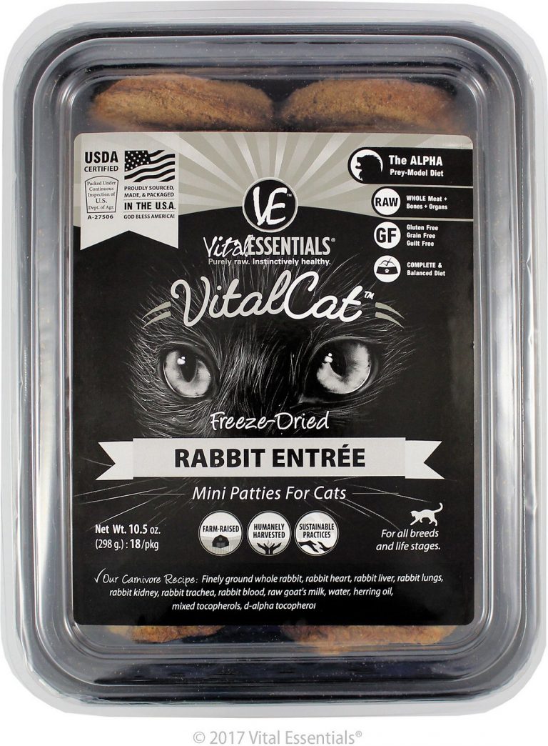 Vital Essentials Mini Patties Cat Food Freeze Dried Review And Analysis 3572