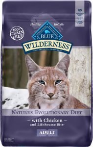 blue buffalo wilderness dry cat food bag