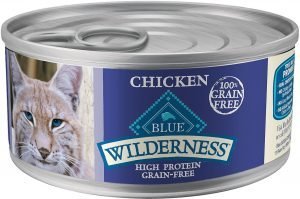 blue buffalo wilderness wet cat food tin