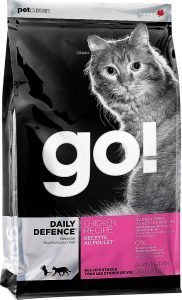 go daily defence dry cat food bag