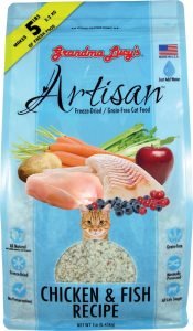 grandma lucys freeze dried cat food bag