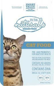hi tek naturals dry cat food bag
