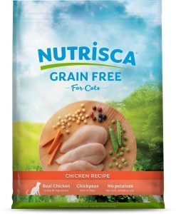 nutrisca grain free dry cat food bag