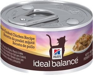 hills ideal balance wet cat food can