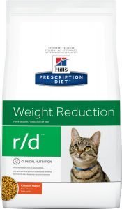 hills prescription diet dry cat food bag