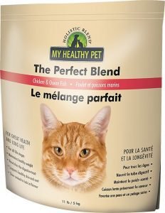 holistic blend dry cat food bag