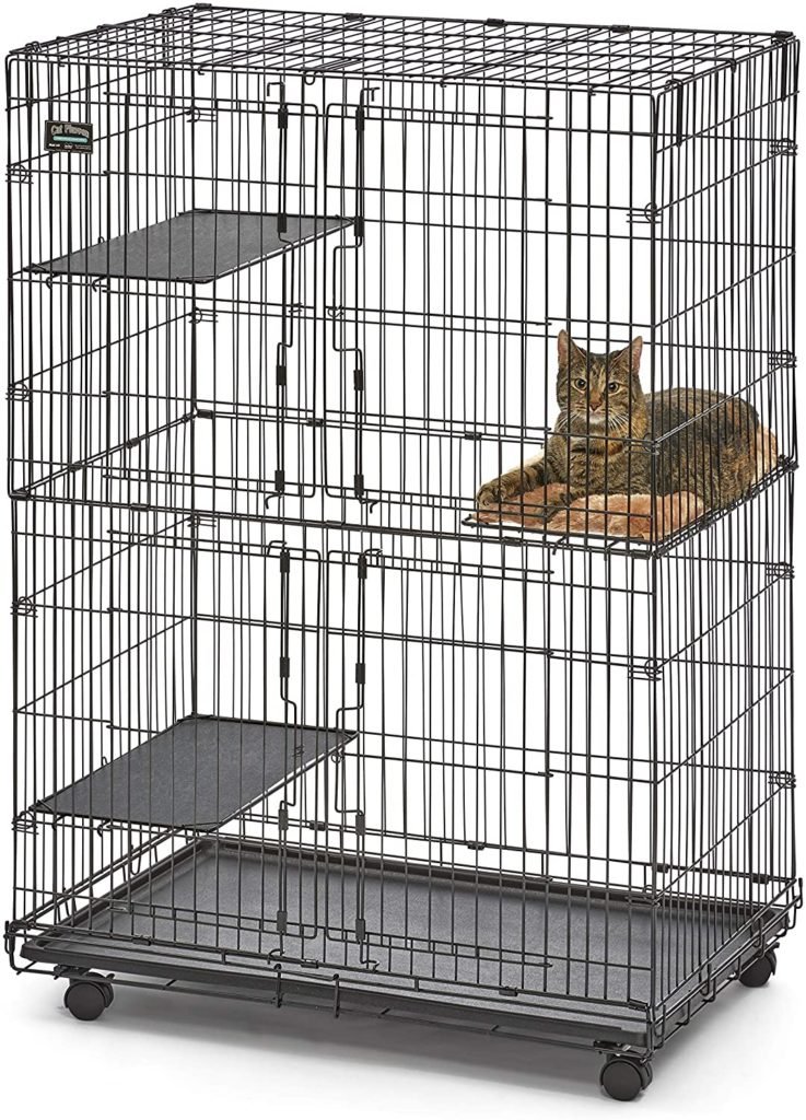 Midwest Collapsible Multi-Level Cat Playpen