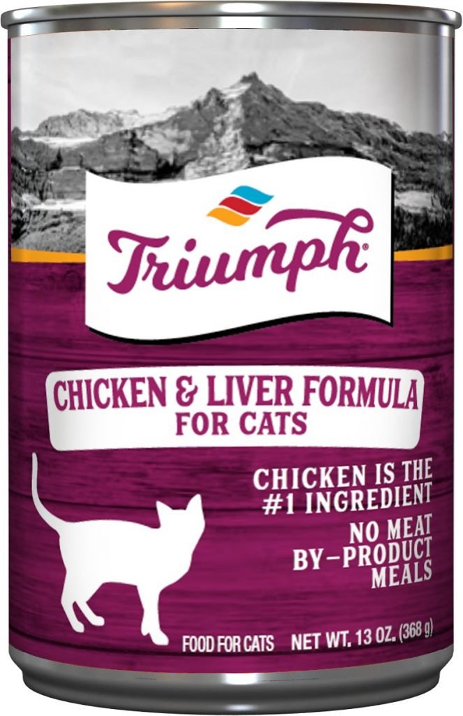 triumph chicken and liver cheap wet cat food