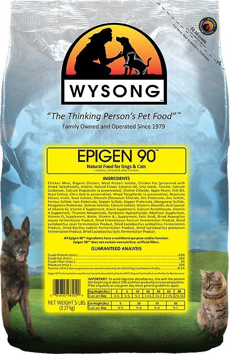 wysong epigen 90 high calorie cat food