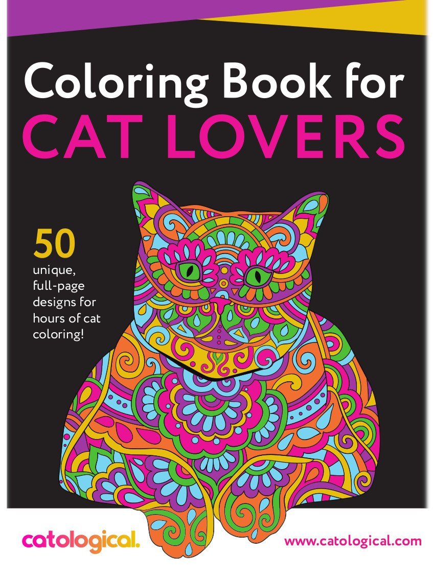 Catological coloring book coveer