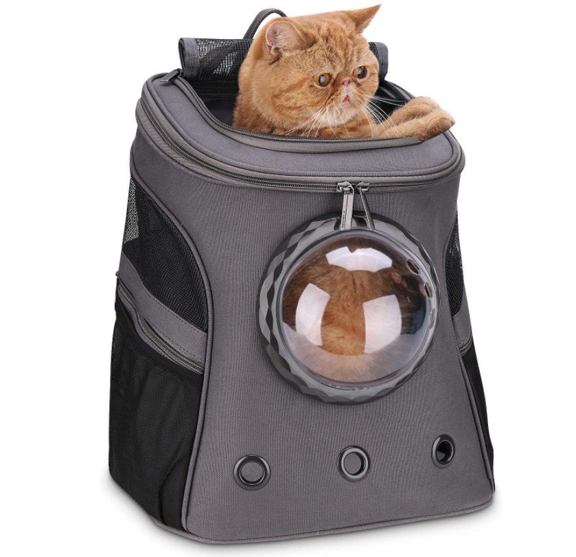 LOLLIMEOW Large Cat Backpack Carrier