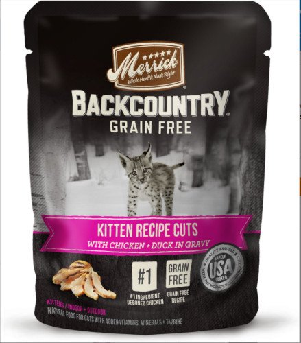 Merrick Backcountry Kitten Recipe Cuts